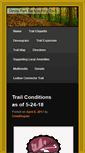 Mobile Screenshot of devouparktrails.com
